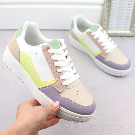 Buty sportowe sneakersy damskie multikolor McBraun 23263