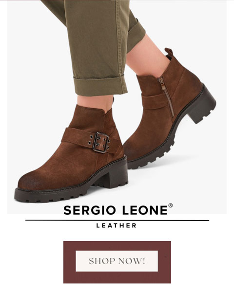 Buty Sergio Leone w sklepie ButyRaj.pl - kolekcja Jesień Zima 2025