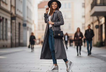 Sneakersy na koturnie - do czego nosić?