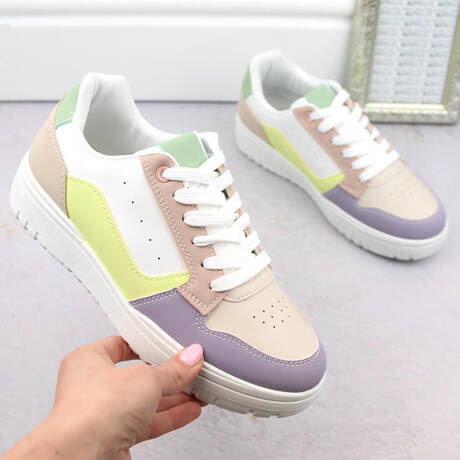 Buty sportowe sneakersy damskie multikolor McBraun 23263